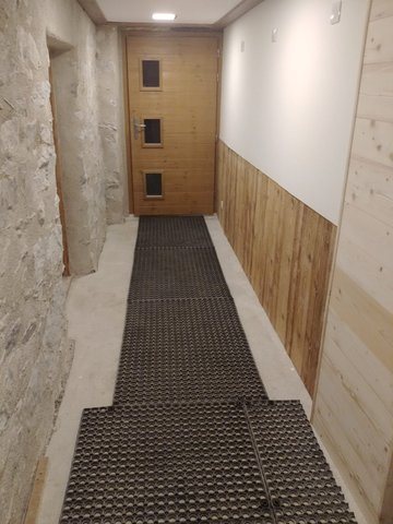 Couloir des espaces communs