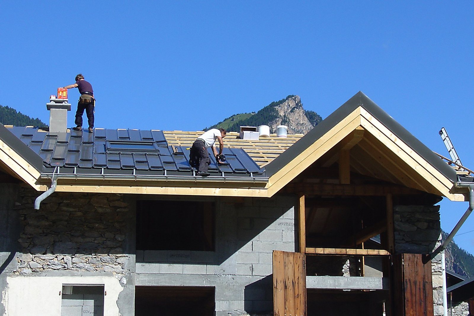 Travaux de couverture