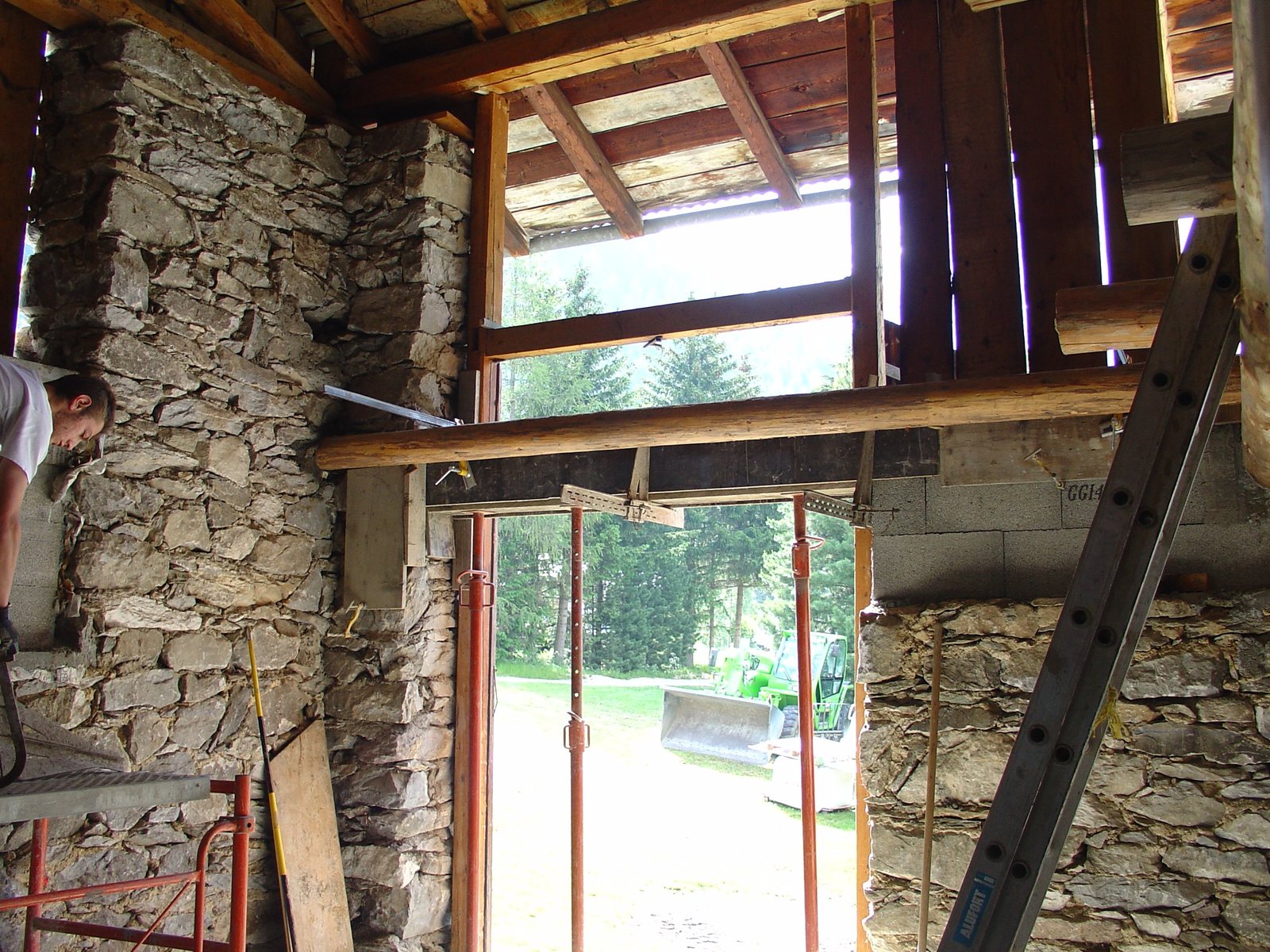 Conservation des murs en pierre